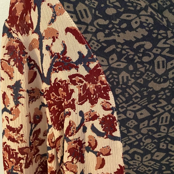 Light Airy Boho Print pullover Dress from Style and Company PS - Picture 4 of 7